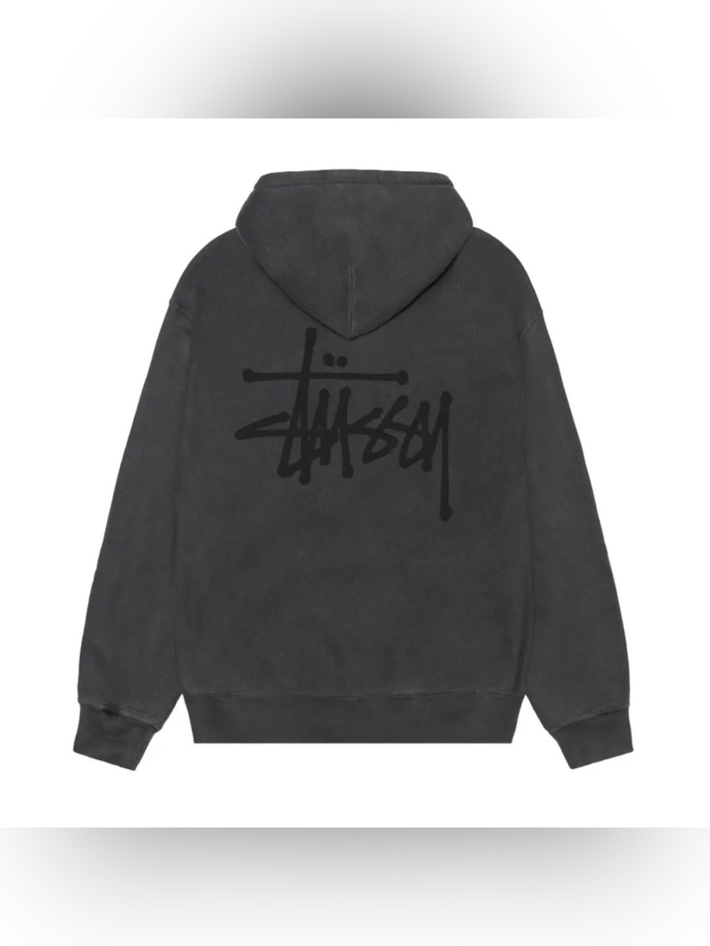 🖤NWT🖤 STUSSY Basic Dyed Zip Hoodie Black